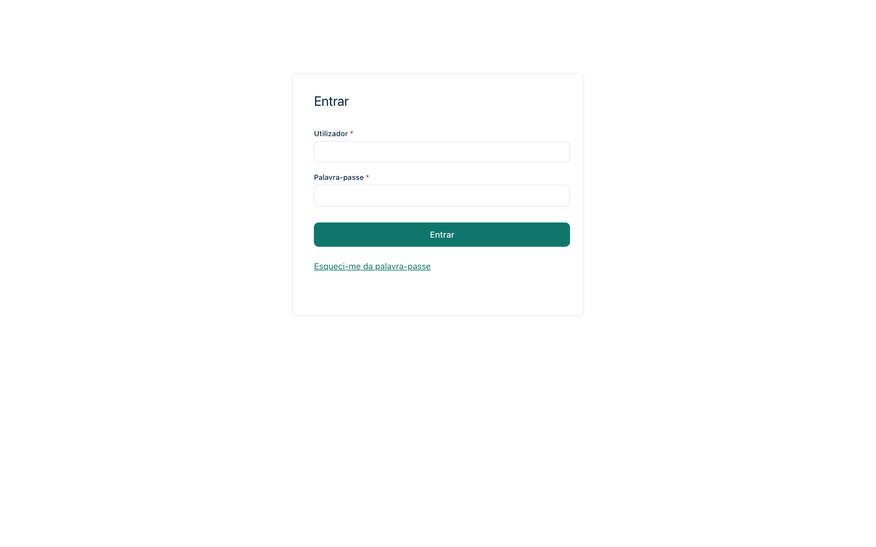 The Login system screen of the published Customer Management app — the front door for whoever uses it.